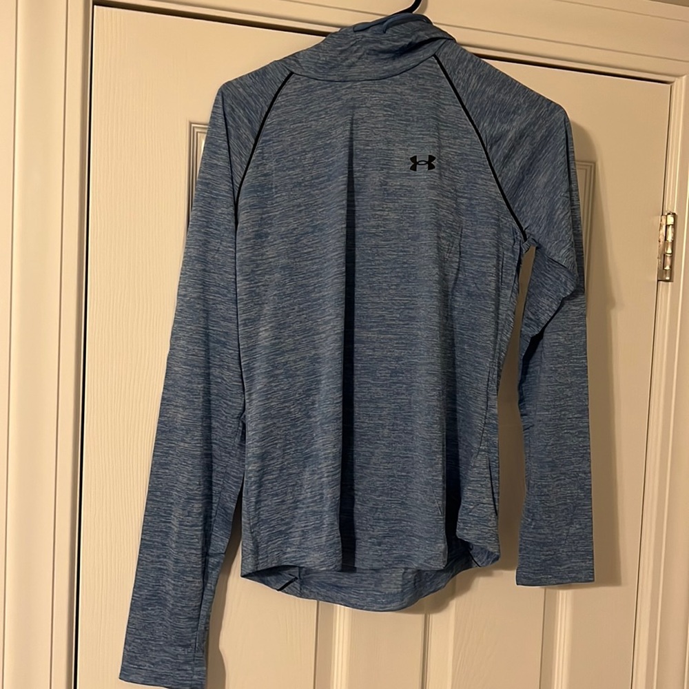 Under Armour women’s blue Velocity Wordmark Hoodie new with tags